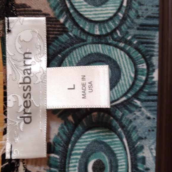 Dress Barn sleeveless shirt. Size L - Picture 2 of 12